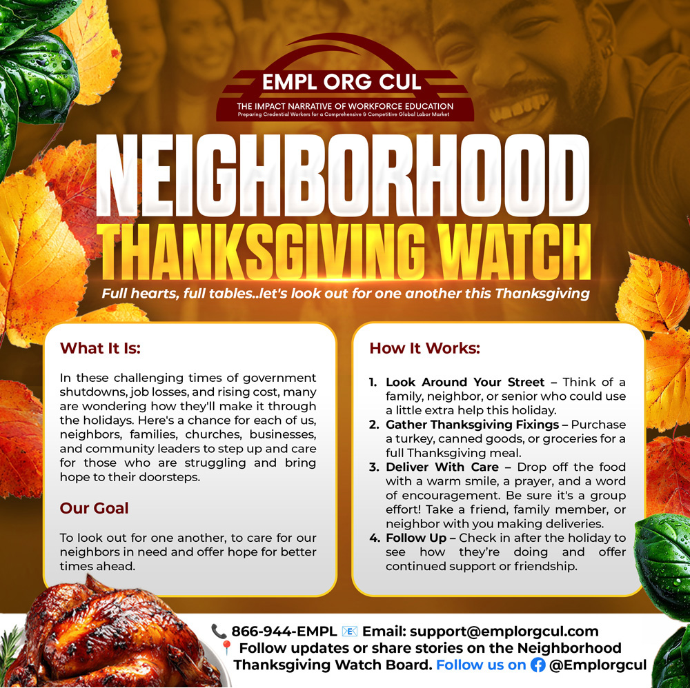Neighborhood Thanksgiving Watch